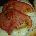 Toast pizza